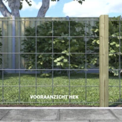 Gaasscherm Verzinkt 180x75 Cm -Buiten Tuin 123 108