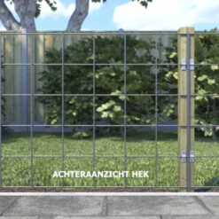 Gaasscherm Verzinkt 180x75 Cm -Buiten Tuin 123 109