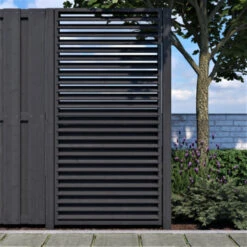 Jaloeziescherm Antraciet Ca. 179 X 88,5 Cm -Buiten Tuin 123 137