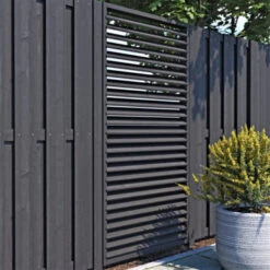 Jaloeziescherm Antraciet Ca. 179 X 88,5 Cm -Buiten Tuin 123 138