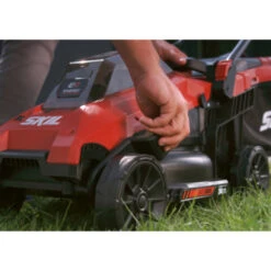 SKIL 20V Grasmaaier 0130BA Brushless 34cm + 2 Accu's 2,0Ah + Snellader -Buiten Tuin 123 173