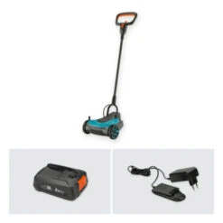 Gardena 18V Grasmaaier HandyMower 22cm Incl. 2,5Ah Accu + Lader -Buiten Tuin 123 182