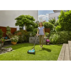 Gardena 18V Grasmaaier HandyMower 22cm Incl. 2,5Ah Accu + Lader -Buiten Tuin 123 183