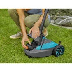 Gardena 18V Grasmaaier HandyMower 22cm Incl. 2,5Ah Accu + Lader -Buiten Tuin 123 184