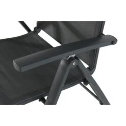 Verstelbare Tuinstoel Valencia Antraciet -Buiten Tuin 123 207