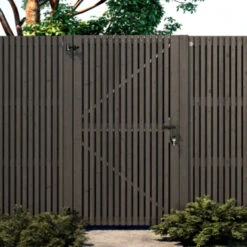 Tuinpoort Andalusië Verticaal Zwart -Buiten Tuin 123 25