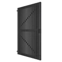 Tuinpoort Andalusië Verticaal Zwart -Buiten Tuin 123 29