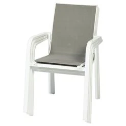 Stapelstoel Valencia Wit 7 Stapelstoel Valencia Wit -Buiten Tuin 123 332