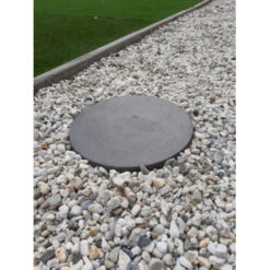 Staptegel Rond 30cm Antraciet -Buiten Tuin 123 344