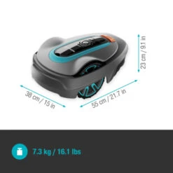 Gardena Robotmaaier Smart SILENO City 250 M² - 17cm 14 Gardena Robotmaaier Smart SILENO City 250 M² - 17cm -Buiten Tuin 123 358