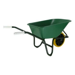 Altrad Fort Kruiwagen TK100 Groen Kunststof 100 Liter -Buiten Tuin 123 36
