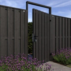 Poortpakket Antraciet Op Metalen Frame -Buiten Tuin 123 403