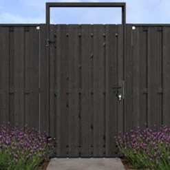 Poortpakket Antraciet Op Metalen Frame -Buiten Tuin 123 405