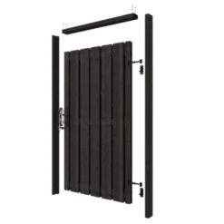 Poortpakket Antraciet Op Metalen Frame -Buiten Tuin 123 409