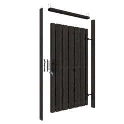 Poortpakket Antraciet Op Metalen Frame -Buiten Tuin 123 410