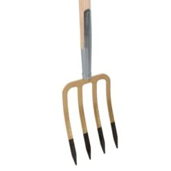 GAMMA Spitvork 4-tands Essen/staal 85 Cm