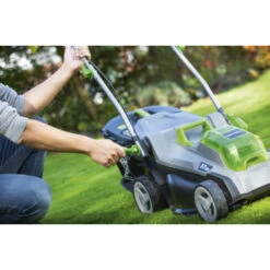 LUX 20V Accu Grasmaaier 37cm Incl. 2 Accu's 4,0Ah + Lader 13 LUX 20V Accu Grasmaaier 37cm Incl. 2 Accu's 4,0Ah + Lader -Buiten Tuin 123 49