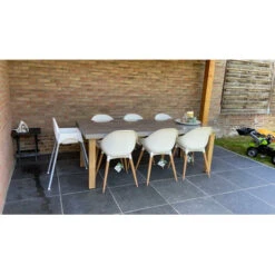 Stoel Odense Wit 12 Stoel Odense Wit -Buiten Tuin 123 94