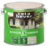 Cetabever Tuinbeits Schuur & Tuinhuis Dekkend, Steengrijs - 2,5 L