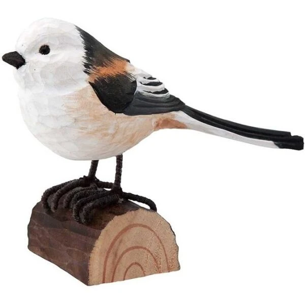 Staartmees In Lindenhout - Handgemaakt 1 Staartmees In Lindenhout - Handgemaakt