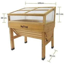Vegtrug Koude Bak Opbouw - 100 Cm 8 Vegtrug Koude Bak Opbouw - 100 Cm -Buiten Tuin koude bak voor vegtrug 1 m 1519223964 2 600