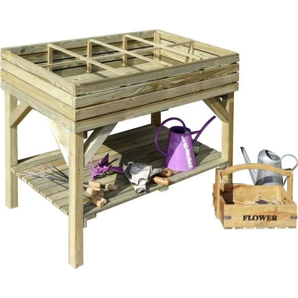 Moestuinbak 108 L Verhoogd - 100 × 60 × 80 Cm 1 Moestuinbak 108 L Verhoogd - 100 × 60 × 80 Cm