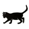 Silhouette Balancerende Kat - Decoratief