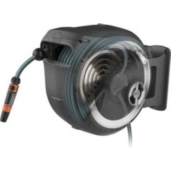 Wandslangenbox GARDENA RollUp Wit - M/L - 25 M 7 Wandslangenbox GARDENA RollUp Wit - M/L - 25 M -Buiten Tuin wandslangenbox gardena rollup wit ml 1651154526 5 600